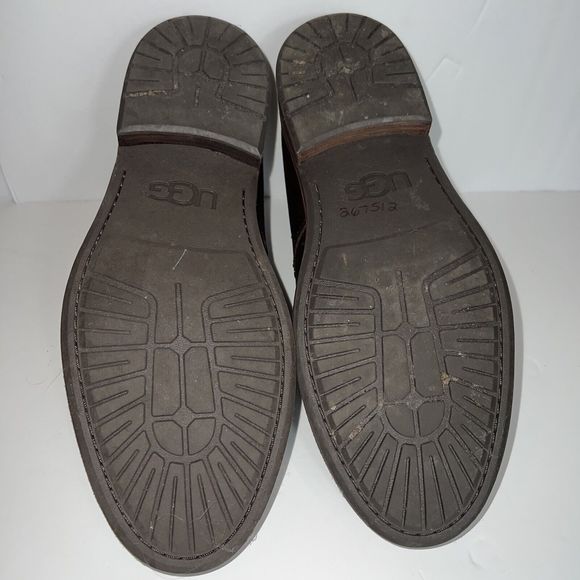 UGG Australia Men\'s Graham Espresso Leather Ankle Boots Size 8 M main image 7